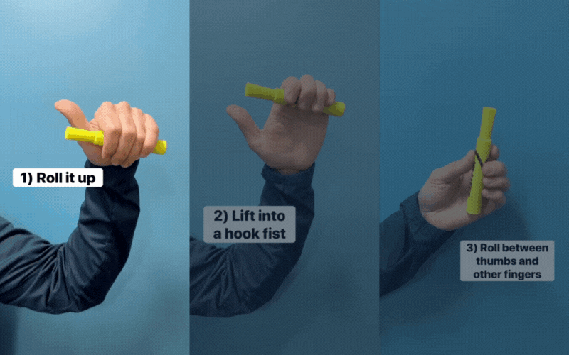 hand exercise demonstrations